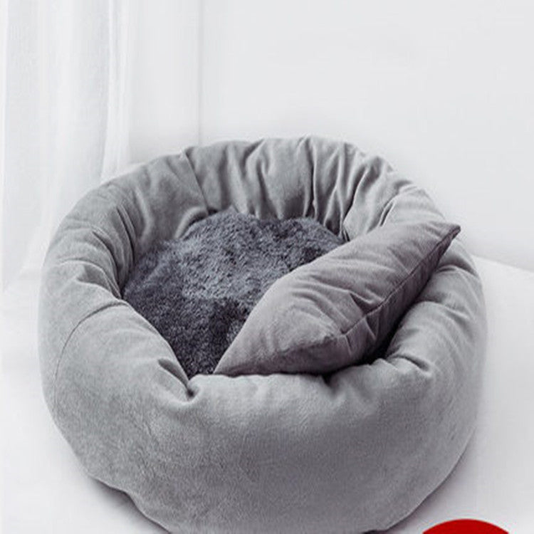 Winter Warm Cotton Filling Soft And Comfortable Pet Bed