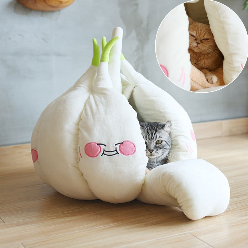 Pets Soft Cushion House Sleeper Bed with Mat