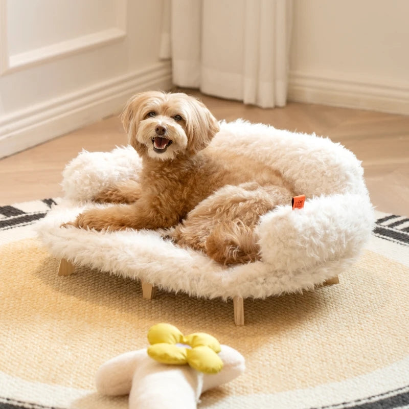 Wooden Pet Kennel Dogs And Cats Bed