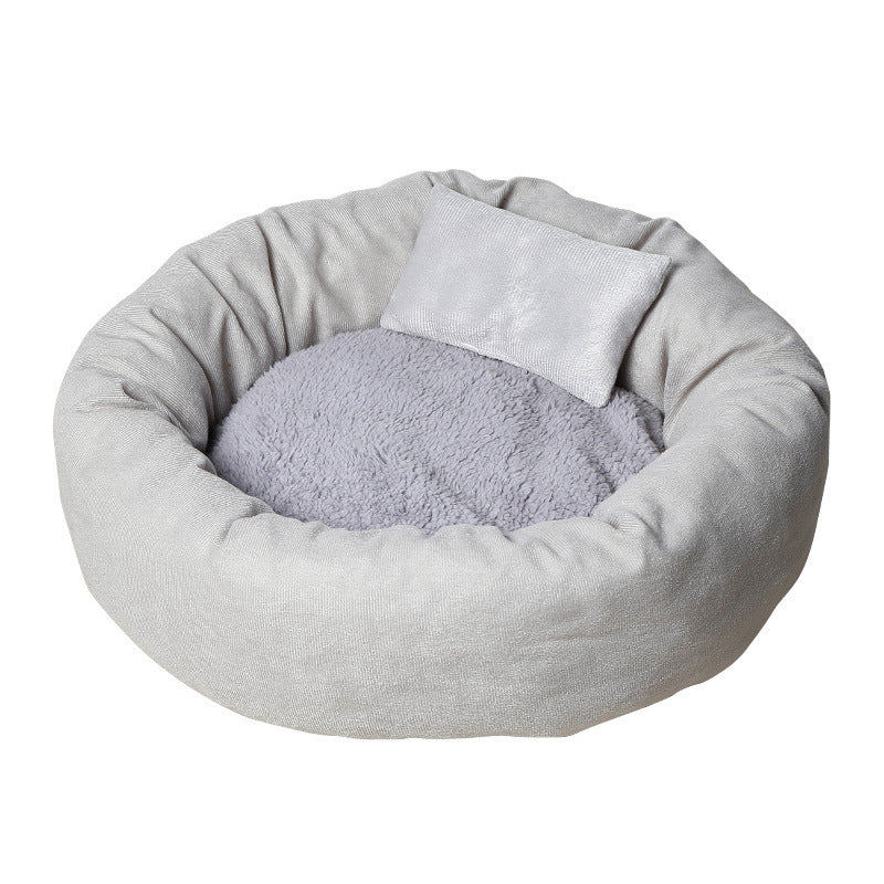Winter Warm Cotton Filling Soft And Comfortable Pet Bed