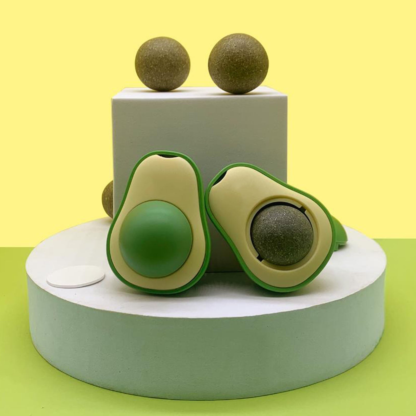 Avocado Catnip Teeth Cleaning Cat Toy Supplies