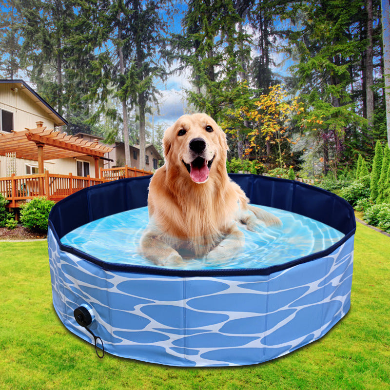 Foldable Pet Bathing Pool Collapsible Dog & Cat Tub