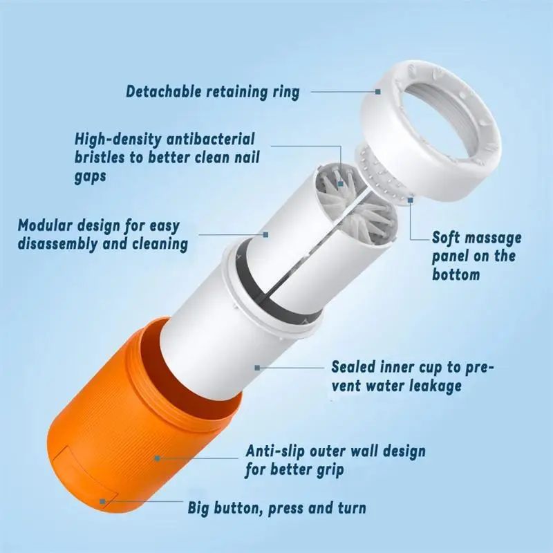 Pet Paw Cleaning Cup Automatic Foot Wash & Grooming Tool