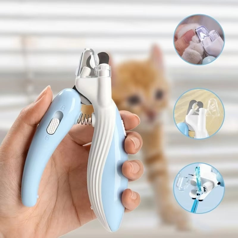 Labor-Saving Pet Nail Clippers Professional Trimmer for Dogs & Cats