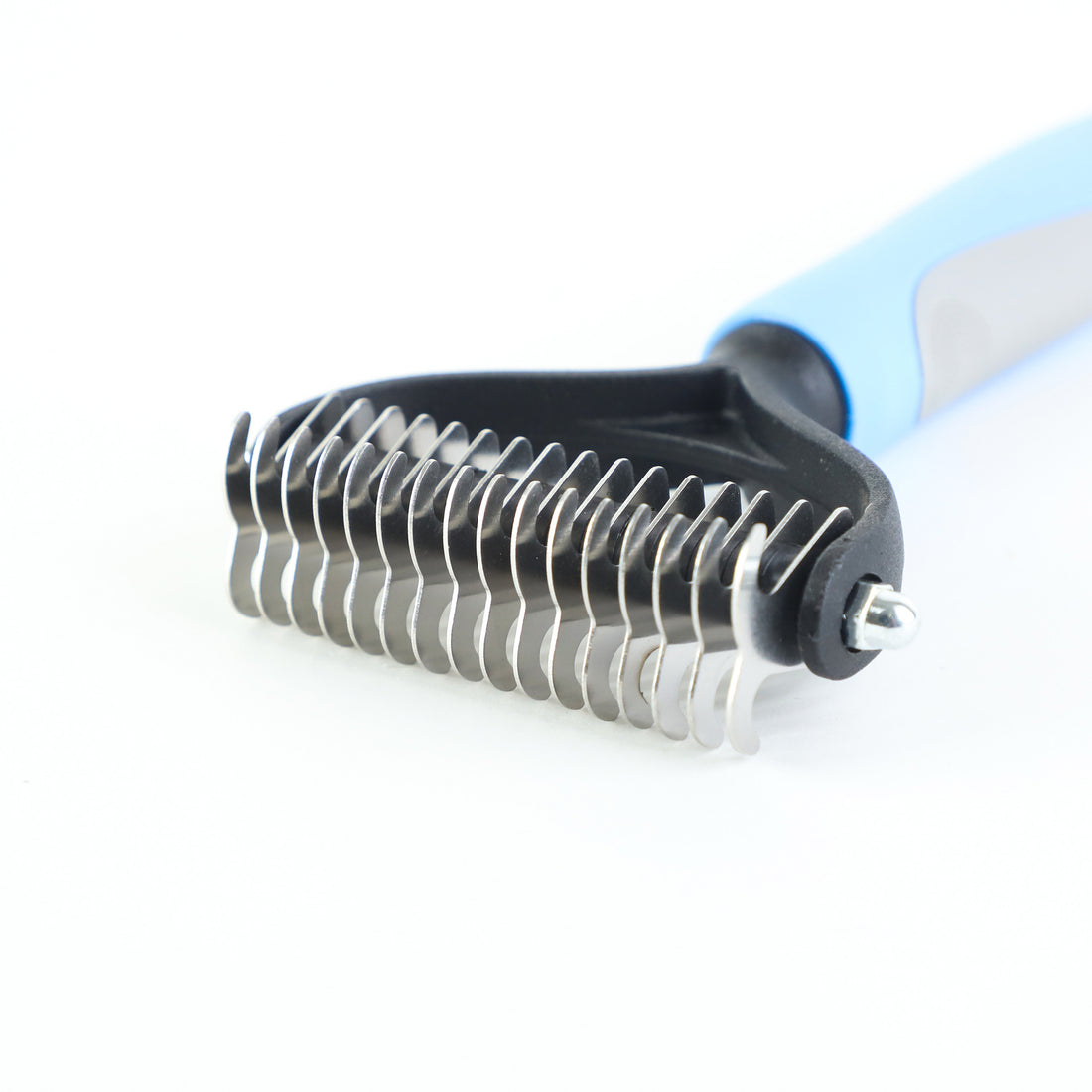 Stainless Double-Sided Pet Brush Dematting & Hair Removal Tool