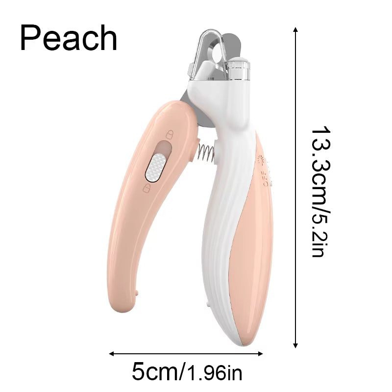 Labor-Saving Pet Nail Clippers Professional Trimmer for Dogs & Cats