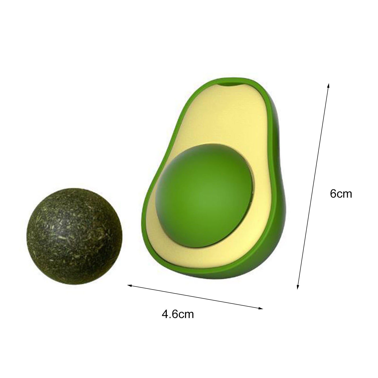 Avocado Catnip Teeth Cleaning Cat Toy Supplies