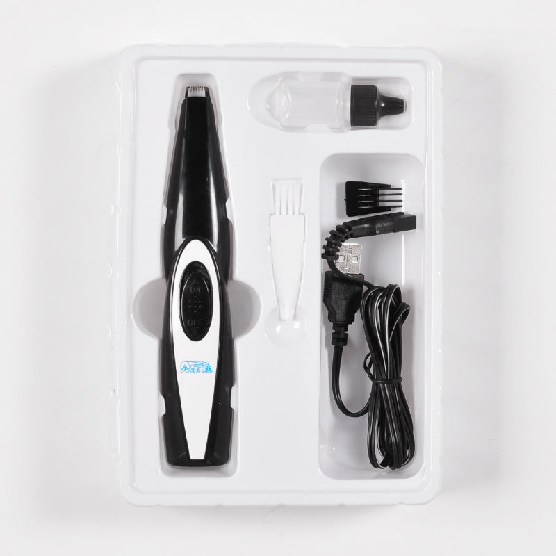 Electric Pet Nail & Hair Grinder USB Rechargeable Grooming Tool