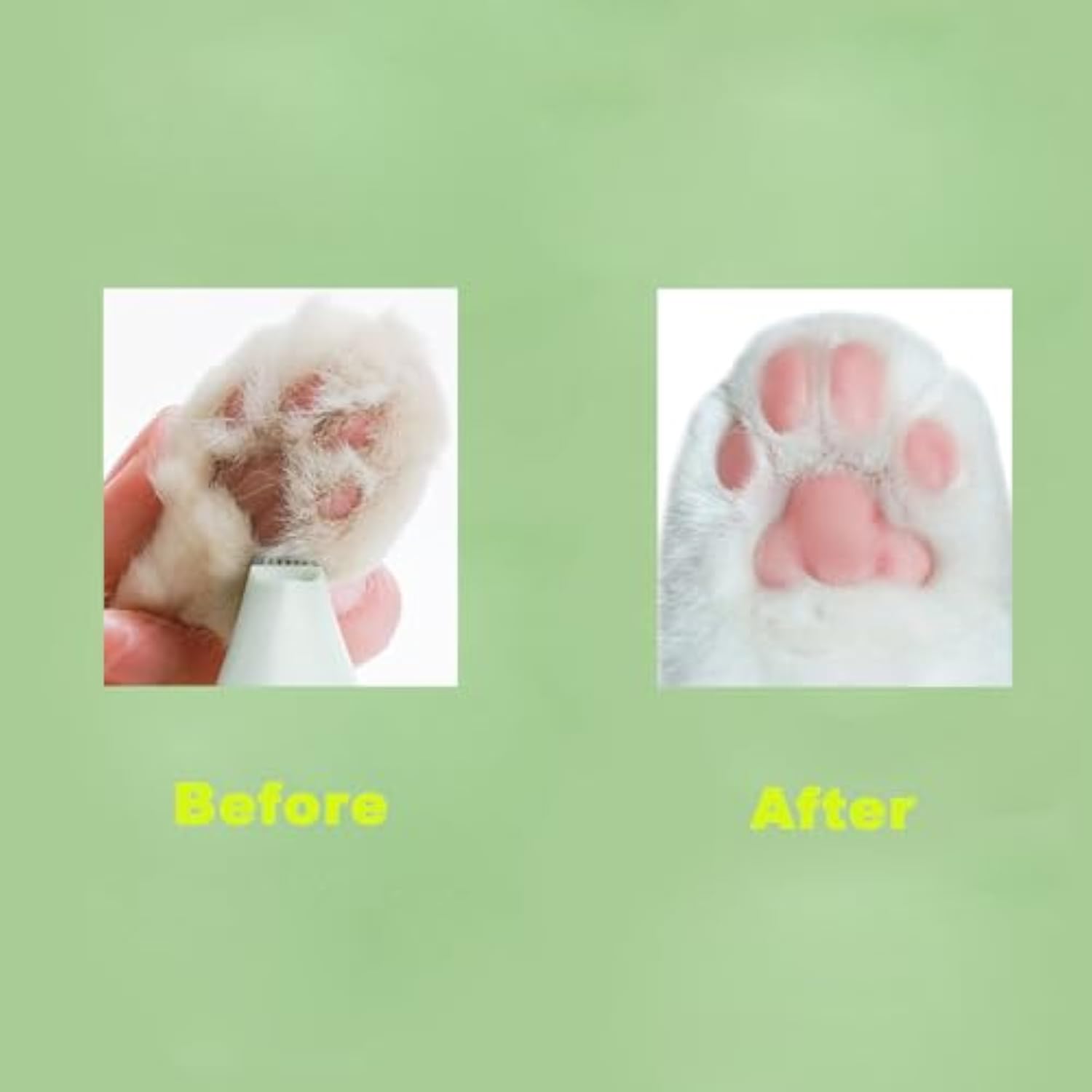 Rechargeable Pet Paw Trimmer Ergonomic Grooming Tool for Dogs & Cats