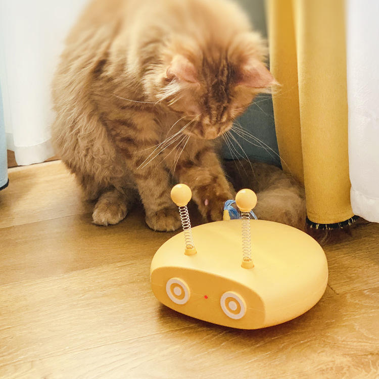 Pet Funny Electric Cat Interactive Teasing Robot Laser Toys