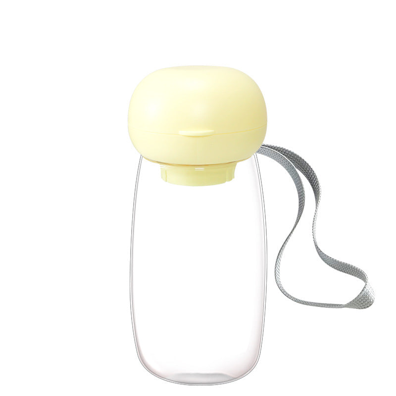 Portable Pet Water Bottle Drinking Cup Feeding Bowl