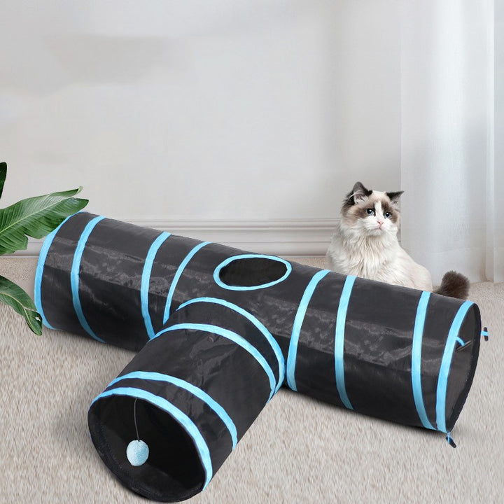 Foldable Tunnel Pet Climbing Path Cat Toys