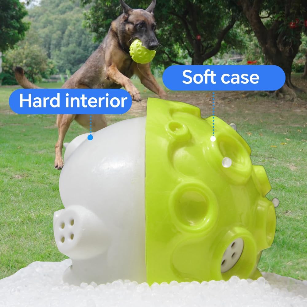 Aggressive Chewers Interactive Dog Ball Toy