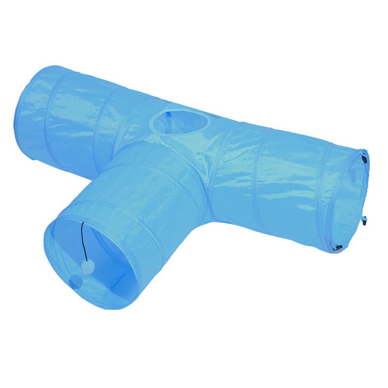 Foldable Tunnel Pet Climbing Path Cat Toys