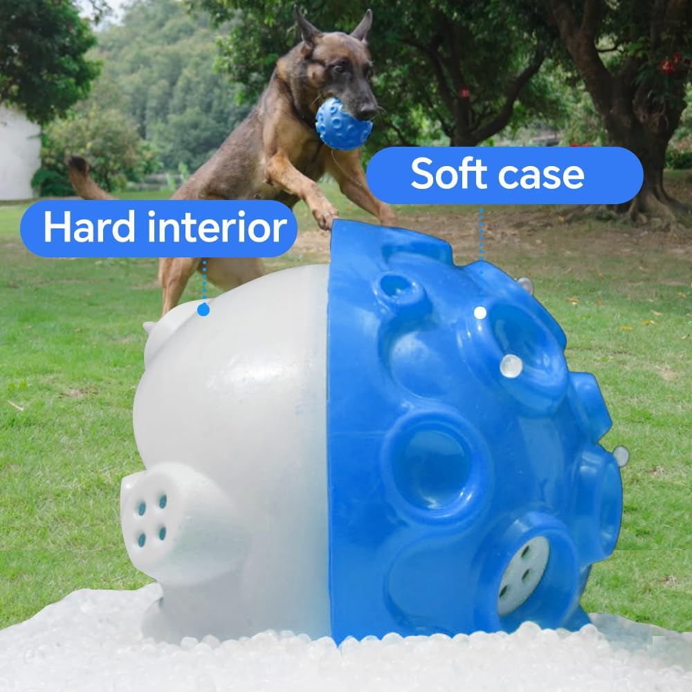 Aggressive Chewers Interactive Dog Ball Toy