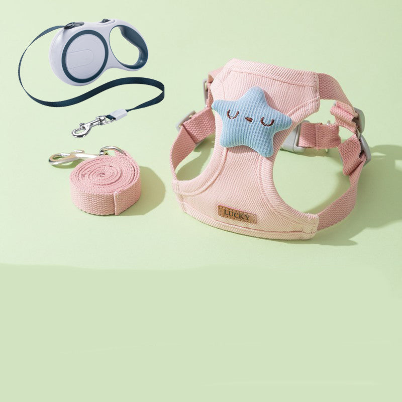 Cat Leash Anti-breakaway Undershirt Type Chest Harness