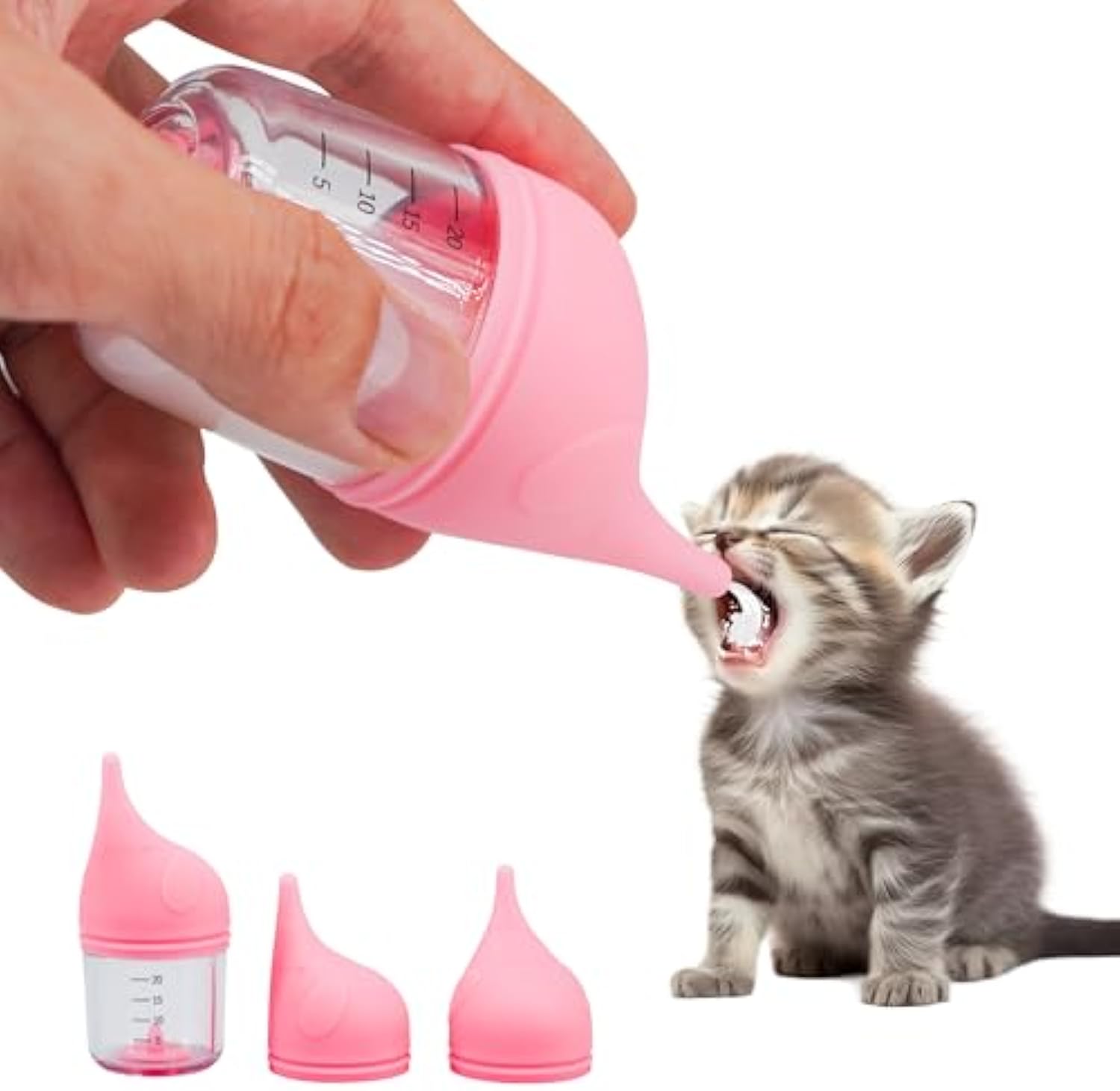 Pet Feeding Nursing Kitten Bottles