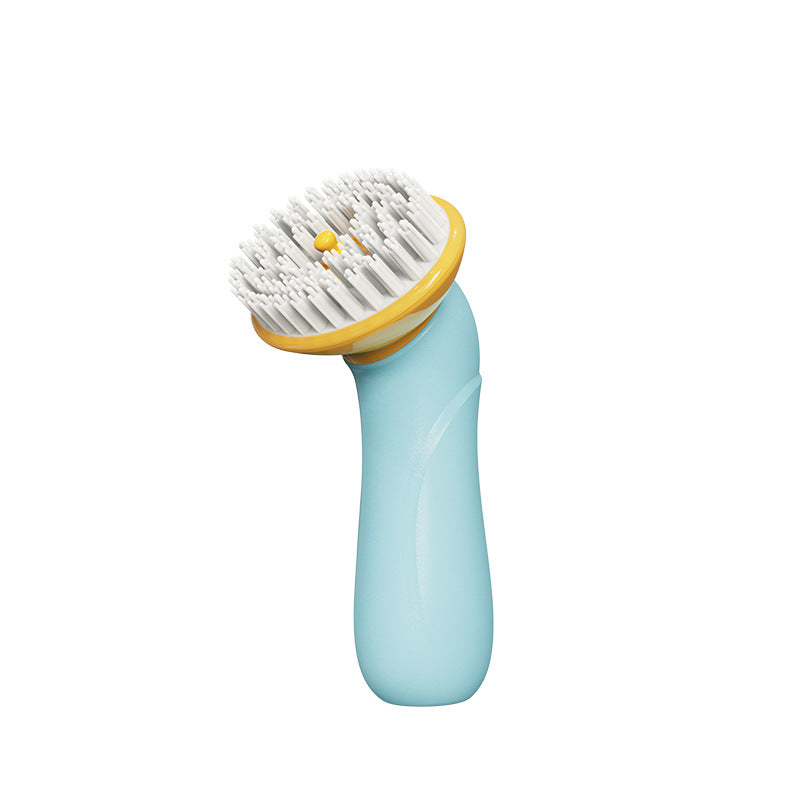 Handheld Pet Bath Brush Hair Grooming & Cleaning Tool for Dogs