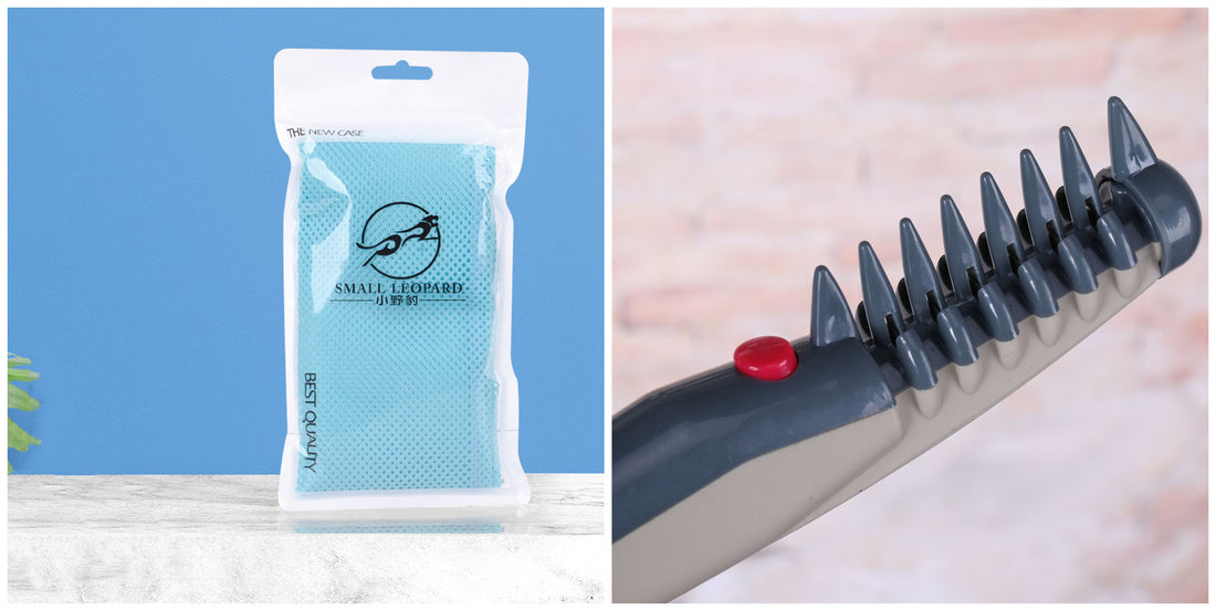 Cat Bath & Grooming Bag Anti-Scratch Nail Clipper Holder
