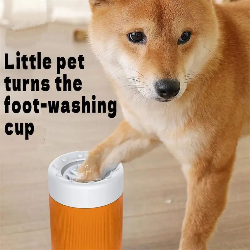 Pet Paw Cleaning Cup Automatic Foot Wash & Grooming Tool