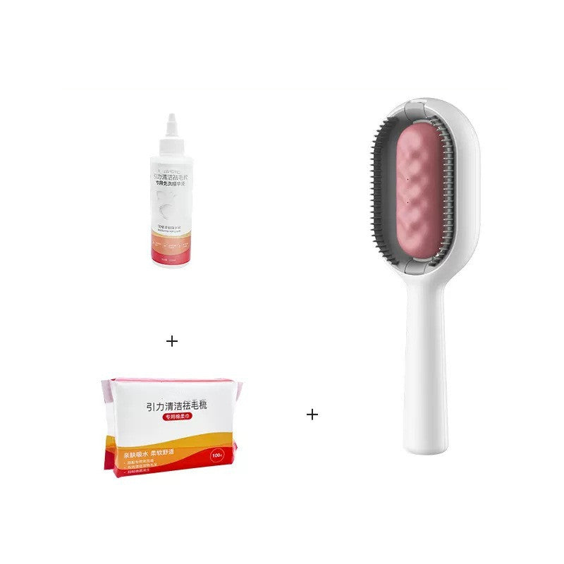 Pet Dematting & Grooming Brush Hair Removal Comb for Dogs & Cats