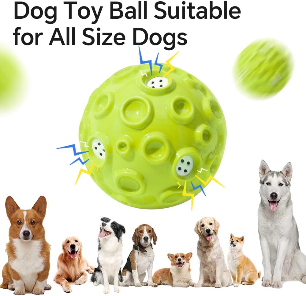 Aggressive Chewers Interactive Dog Ball Toy